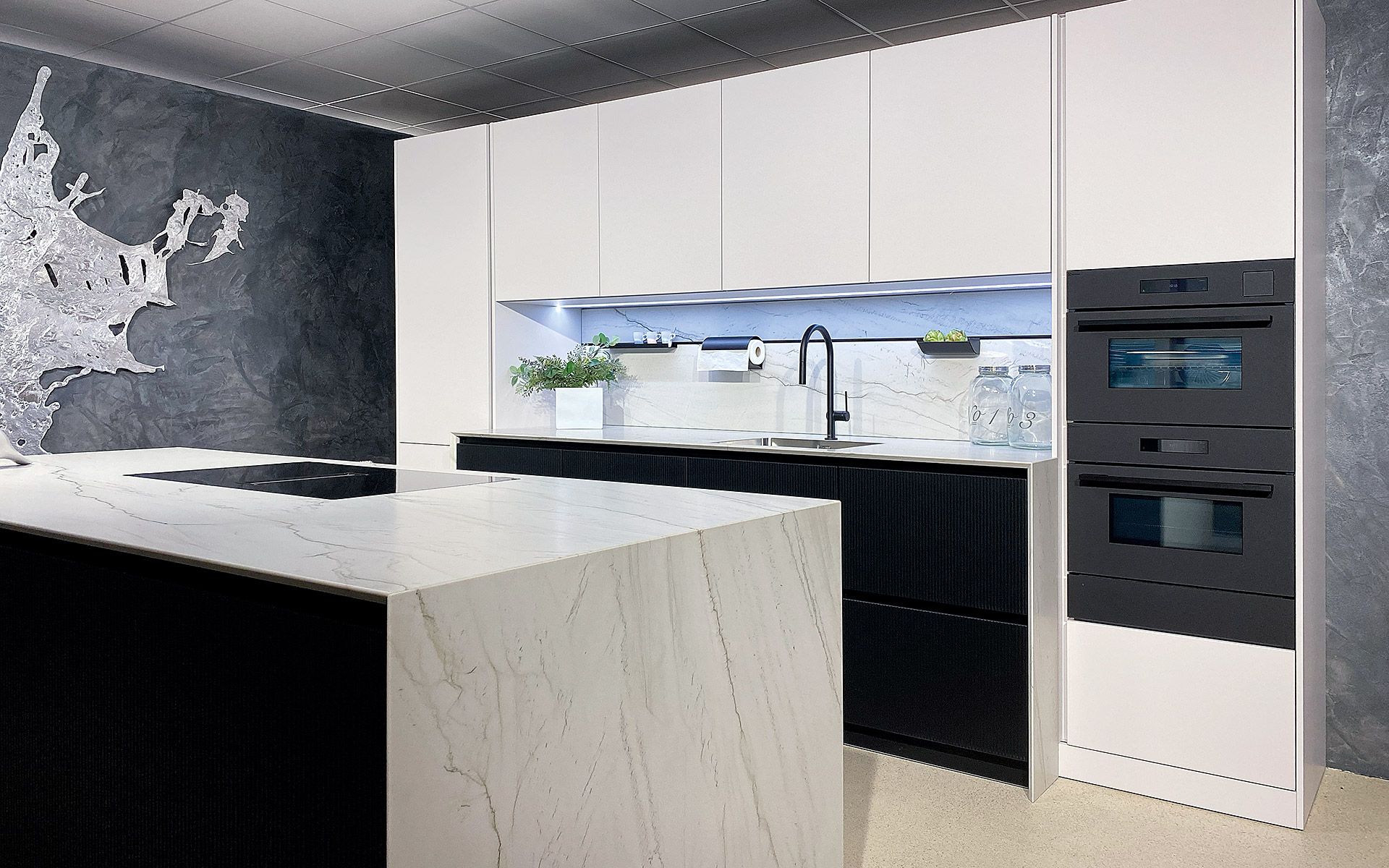 satin mattlack eiche schwarz