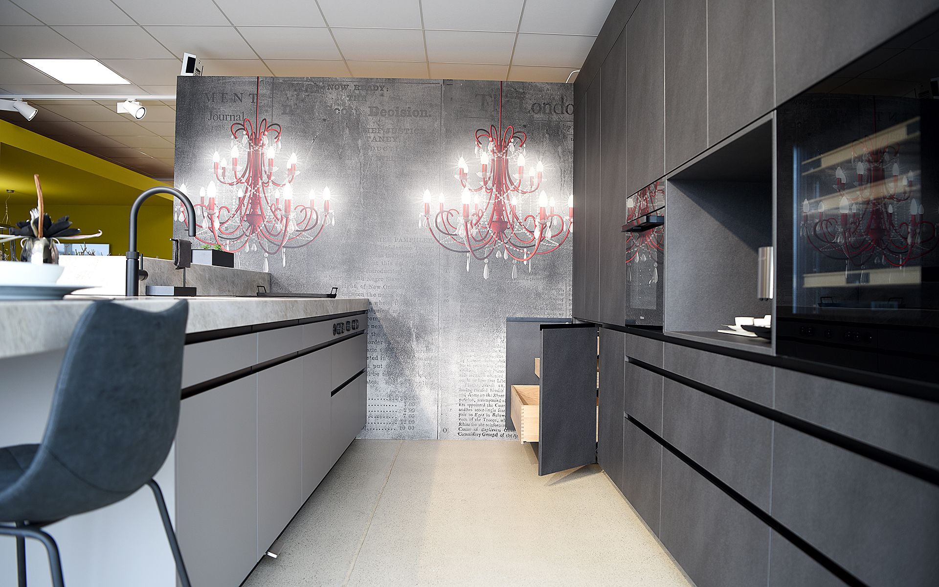 greige zement dunkel